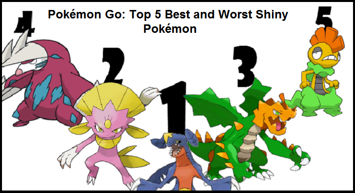 Pokemon Go Top 5 Best And Worst Shiny Pokemon Emma Justin
